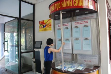 niêm yết 6 nhóm thủ tục về thuế